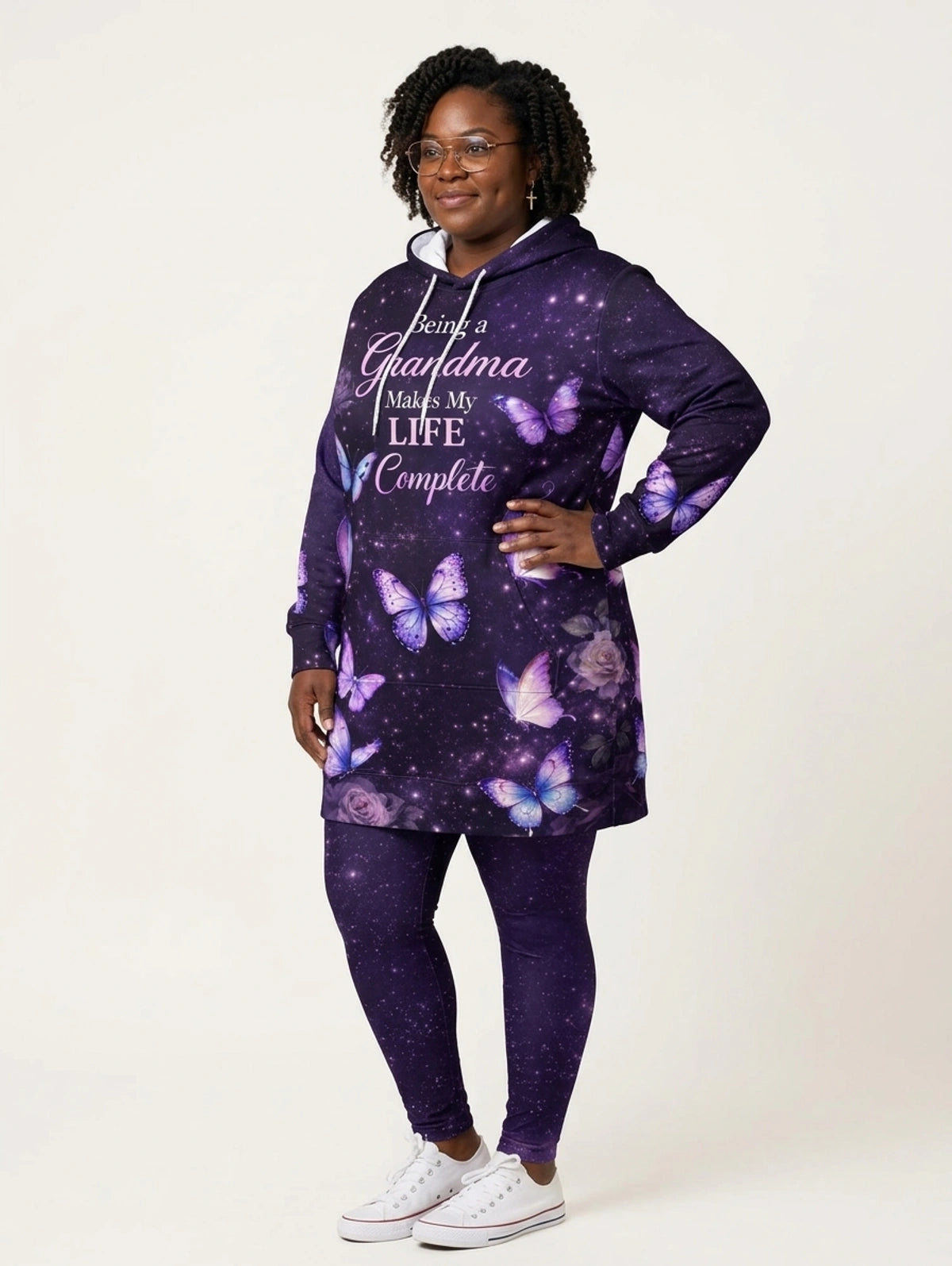 "Nyamekye" Hoodie Dress & Leggings Deal