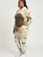 Gorgeous Black Queen Hoodie Dress & Leggings Deal