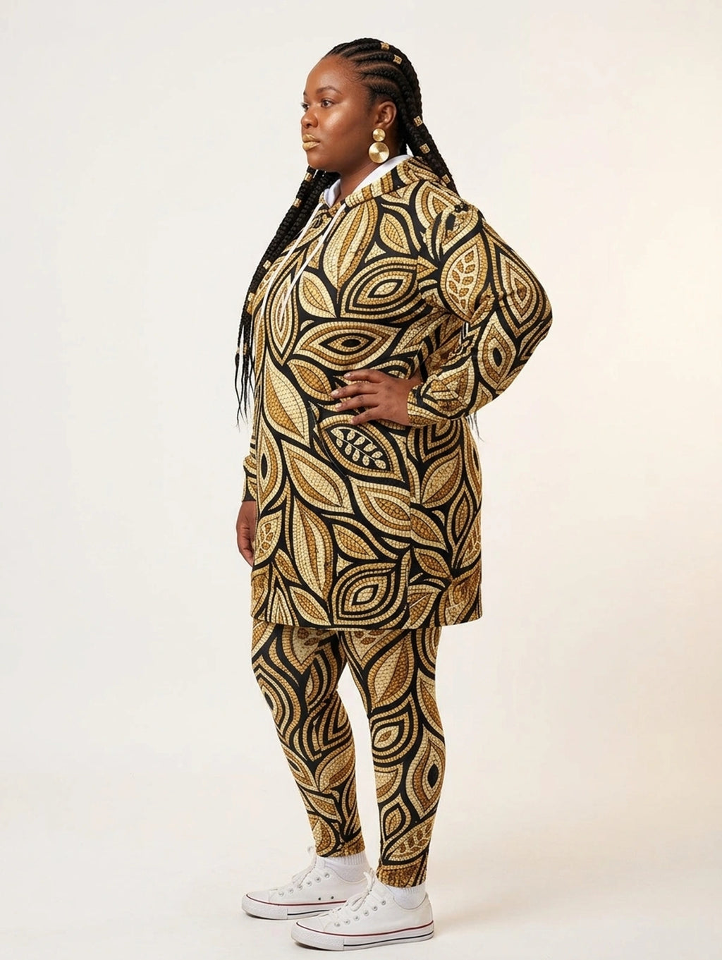 Ashanti Hoodie Dress & Leggings Deal