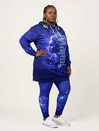 Black Woman Loved Hoodie Dress & Leggings Deal