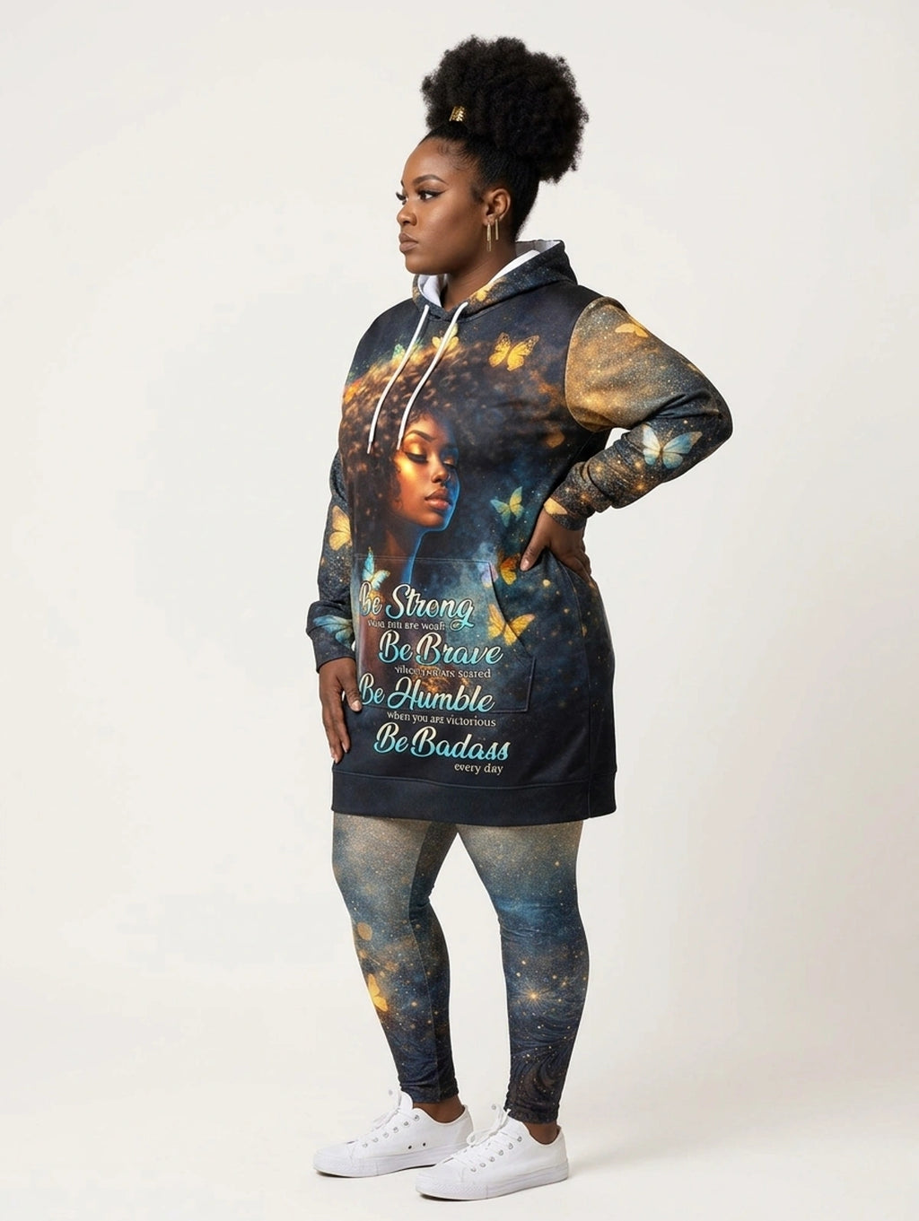 Badass Hoodie Dress & Leggings Deal