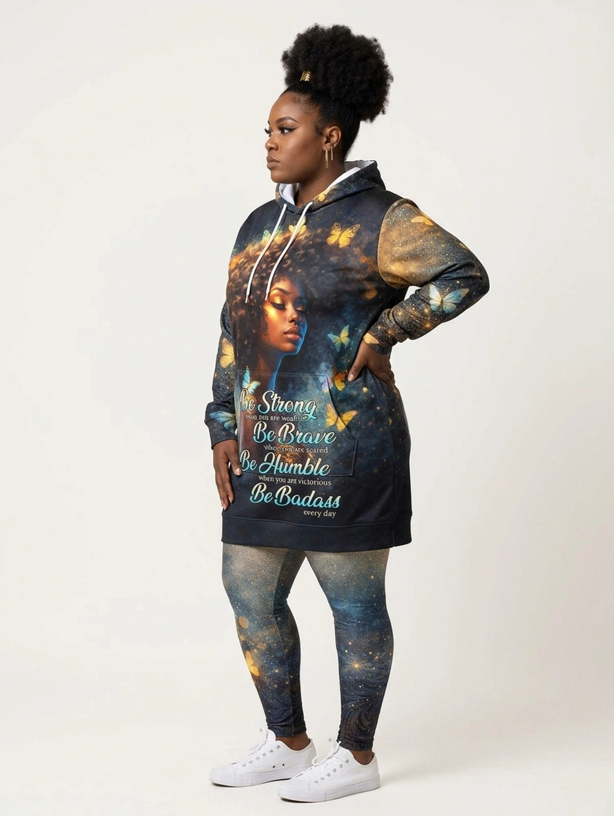 Badass Hoodie Dress & Leggings Deal