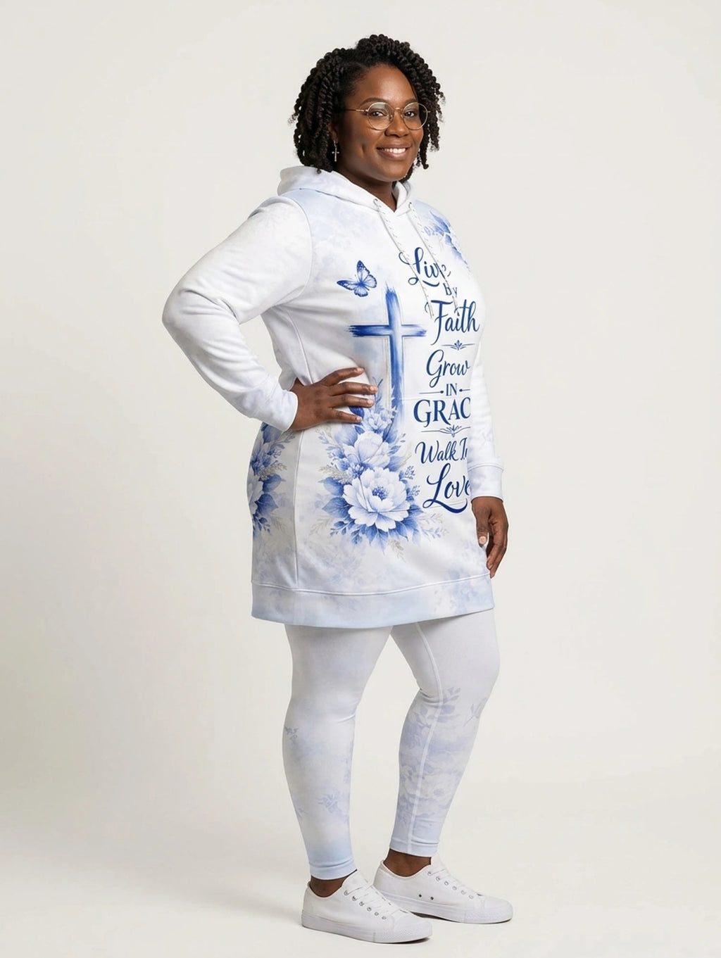 "Neema" Hoodie Dress & Leggings Deal