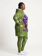 Green Orchid Hoodie Dress & Leggings Deal
