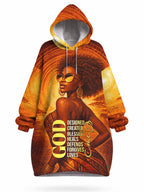 Designed Blanket Hoodie
