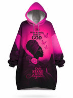 "Selah" Pink Blanket Hoodie