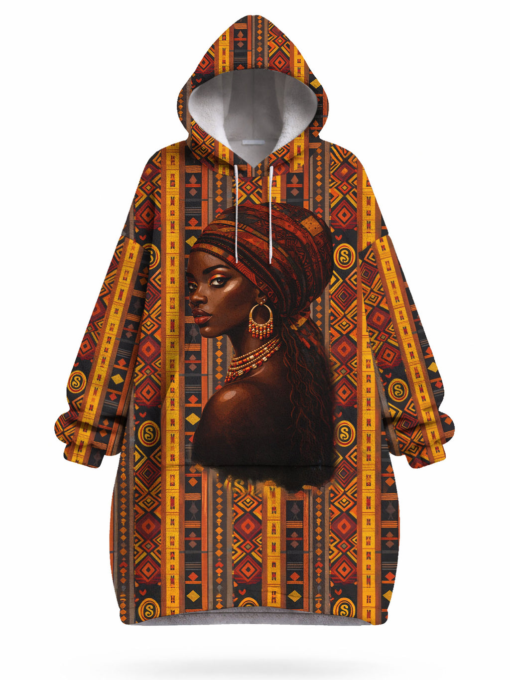 Melanin Radiance Blanket Hoodie