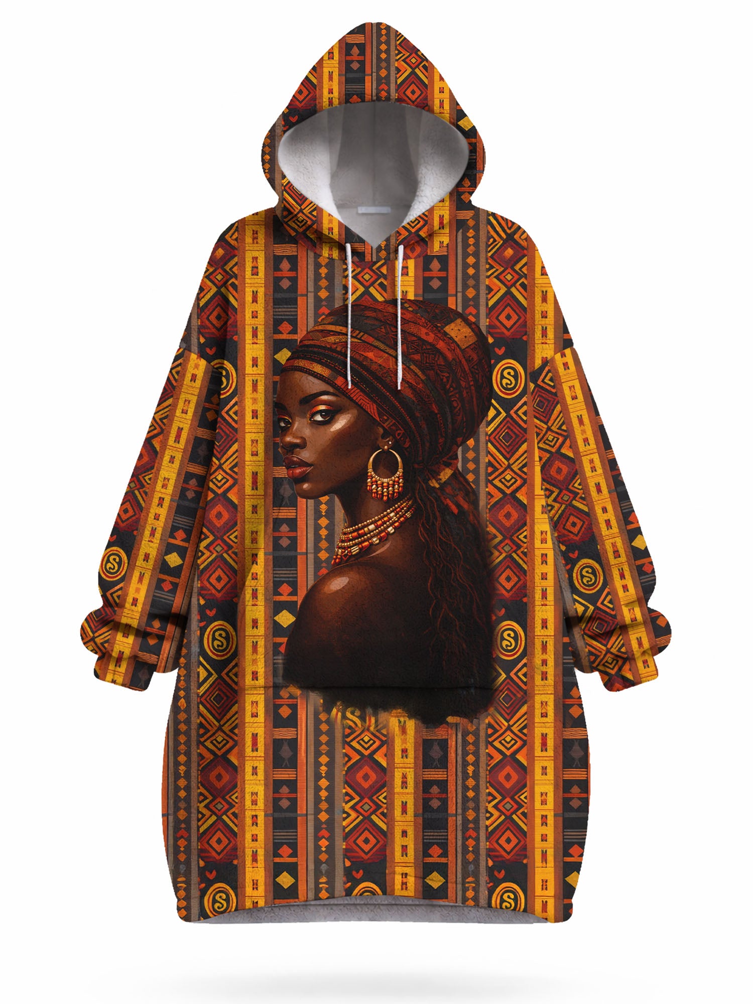 Melanin Radiance Blanket Hoodie