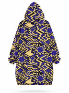 Royal Blue Sheba Blanket Hoodie