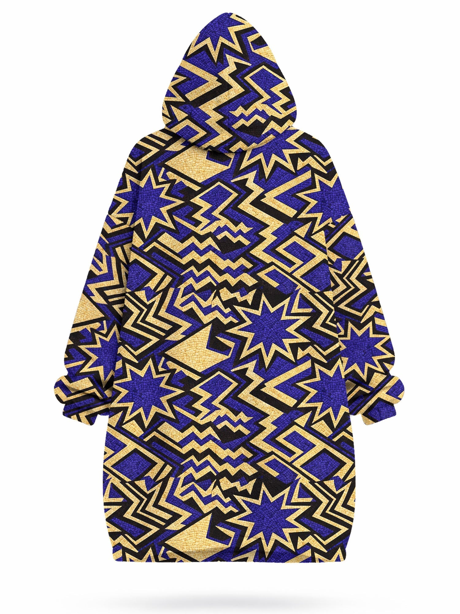 Royal Blue Sheba Blanket Hoodie