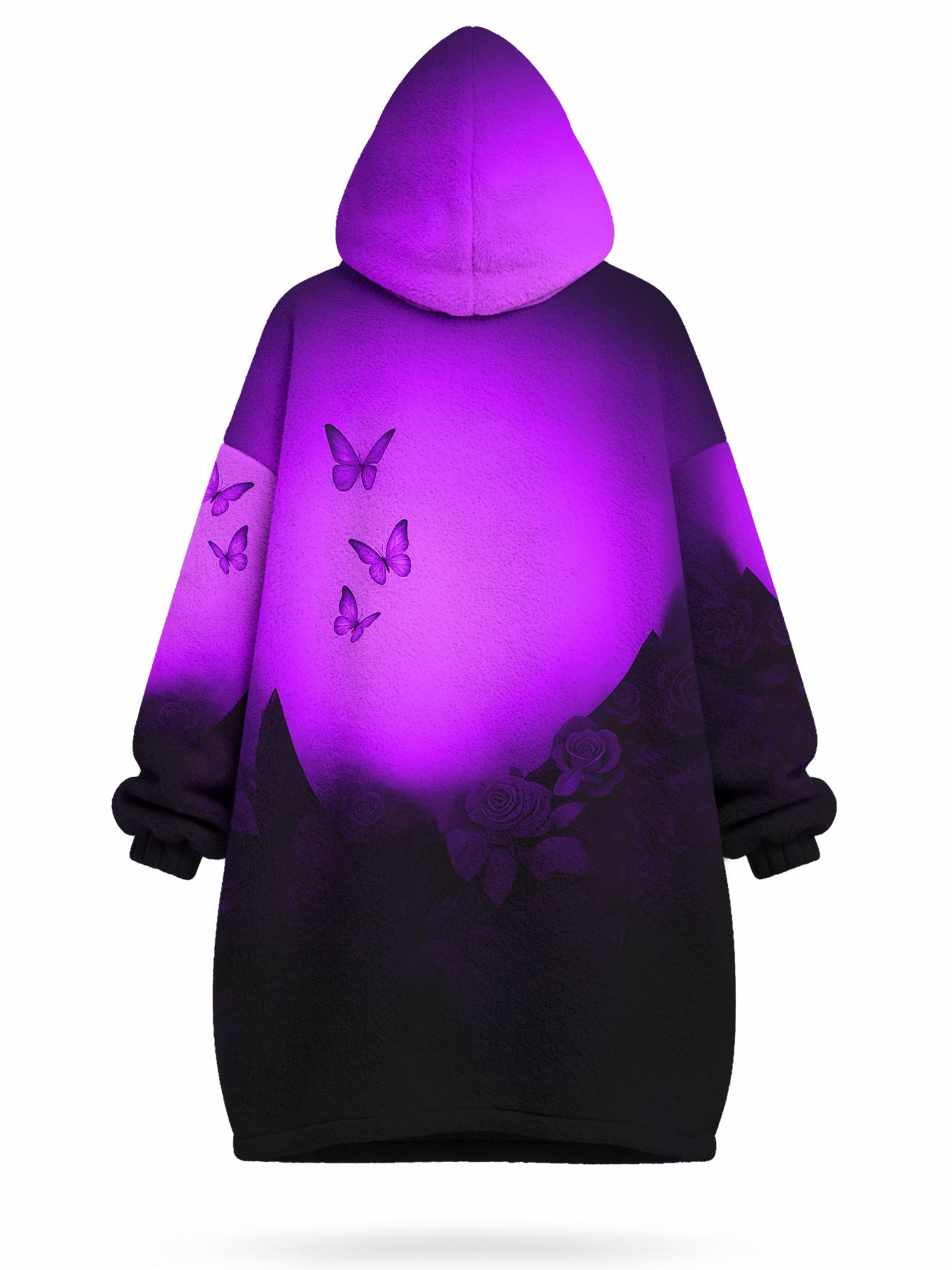 "Selah" Purple Blanket Hoodie