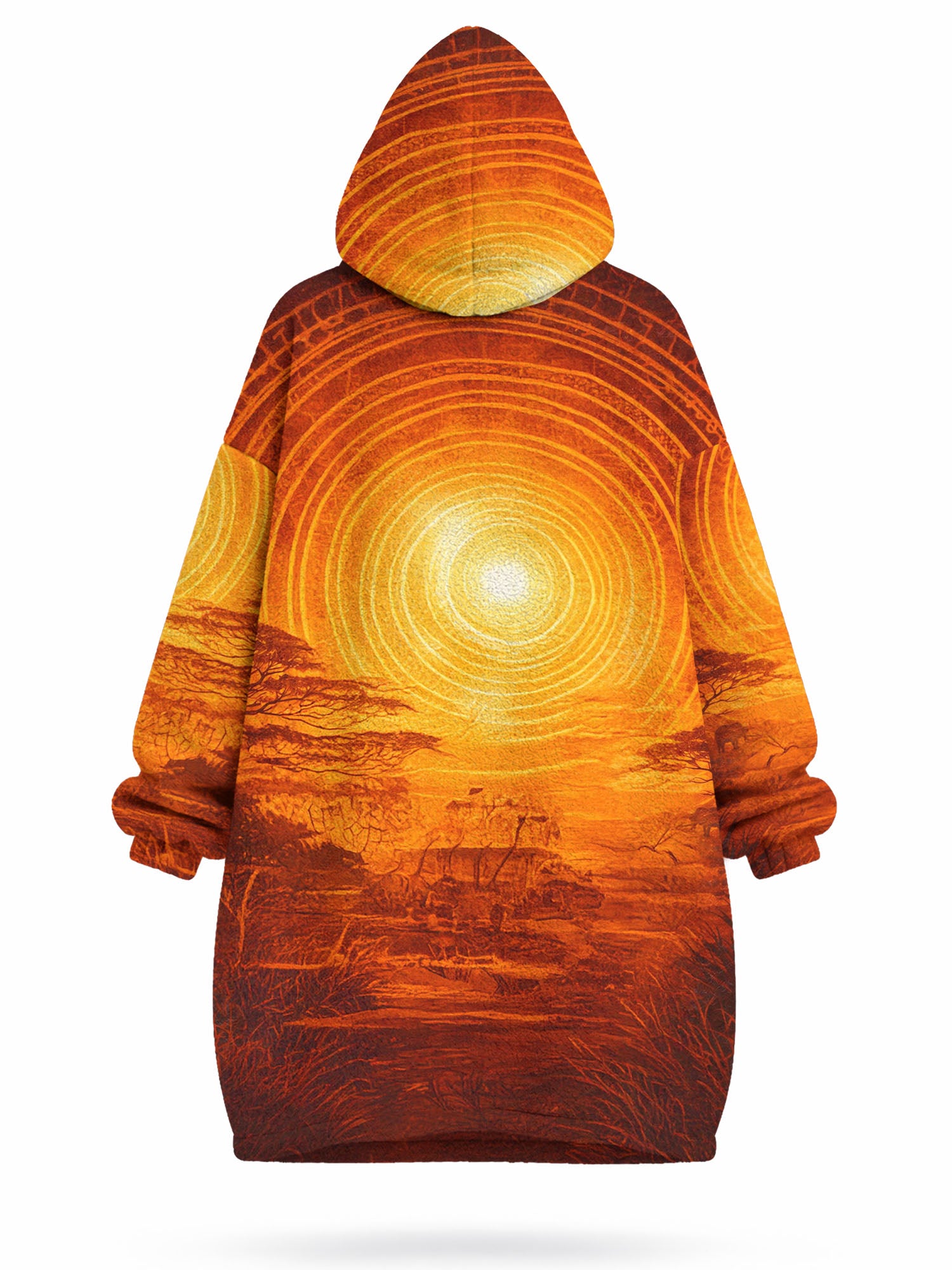 Designed Blanket Hoodie