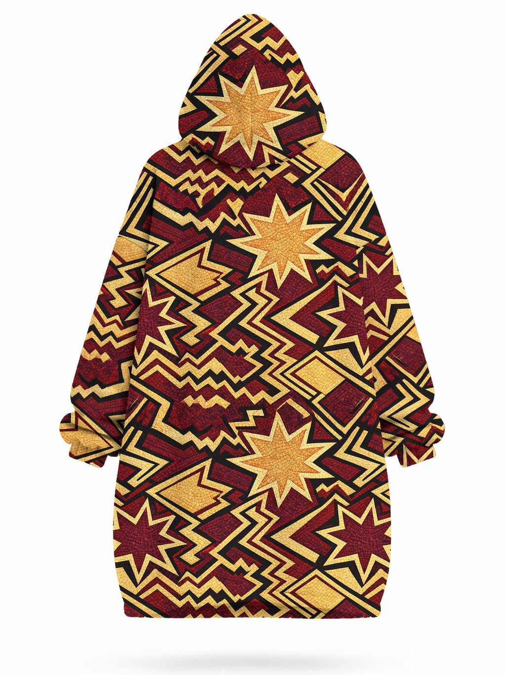 Burgundy Sheba Blanket Hoodie