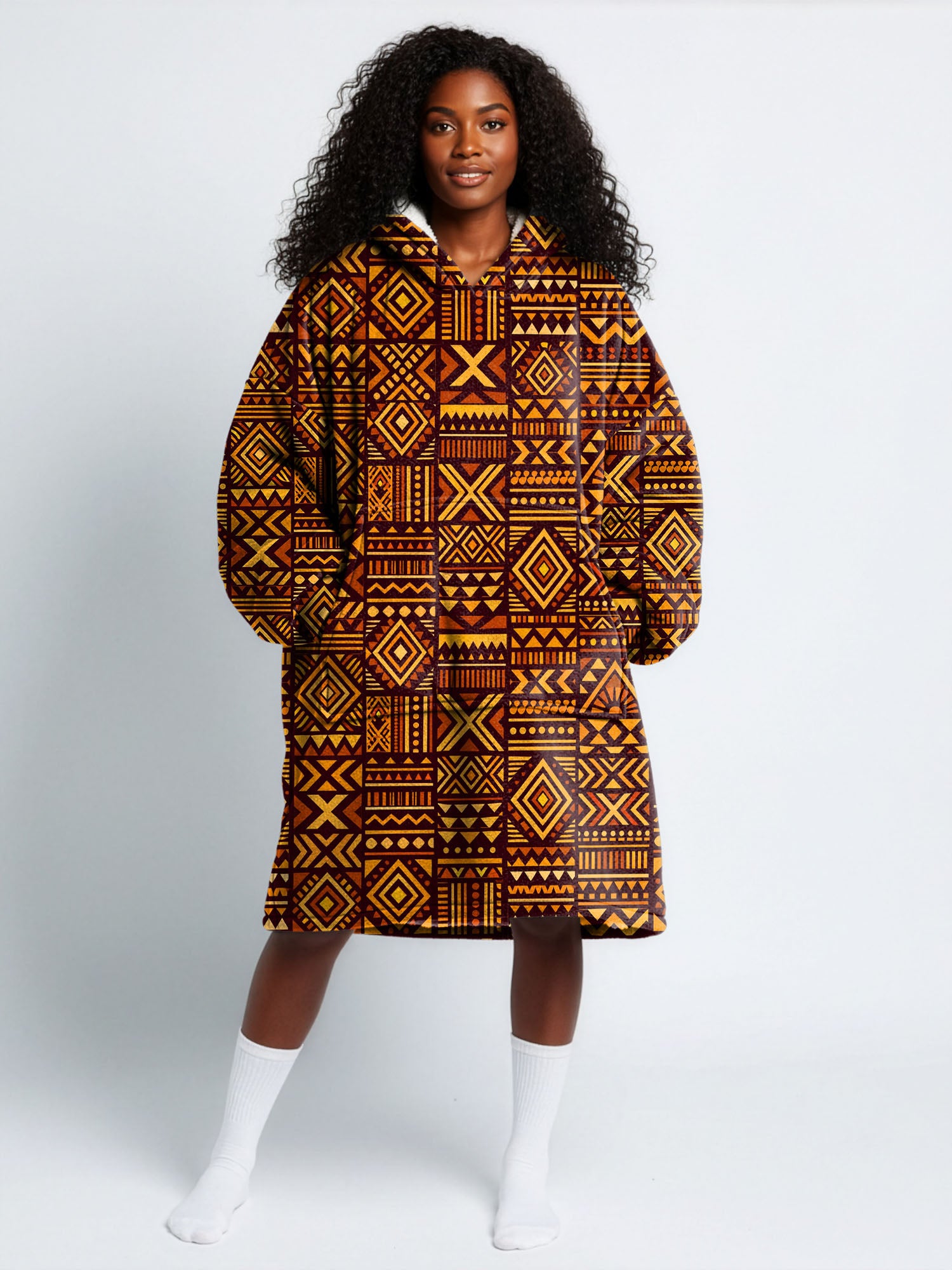 Mudcloth Blanket Hoodie
