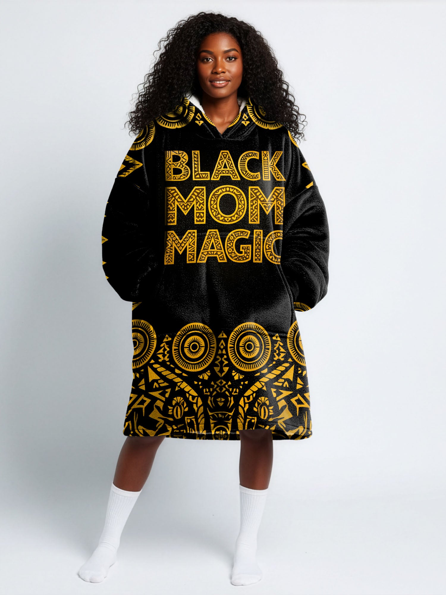"Mamafo" Blanket Hoodie