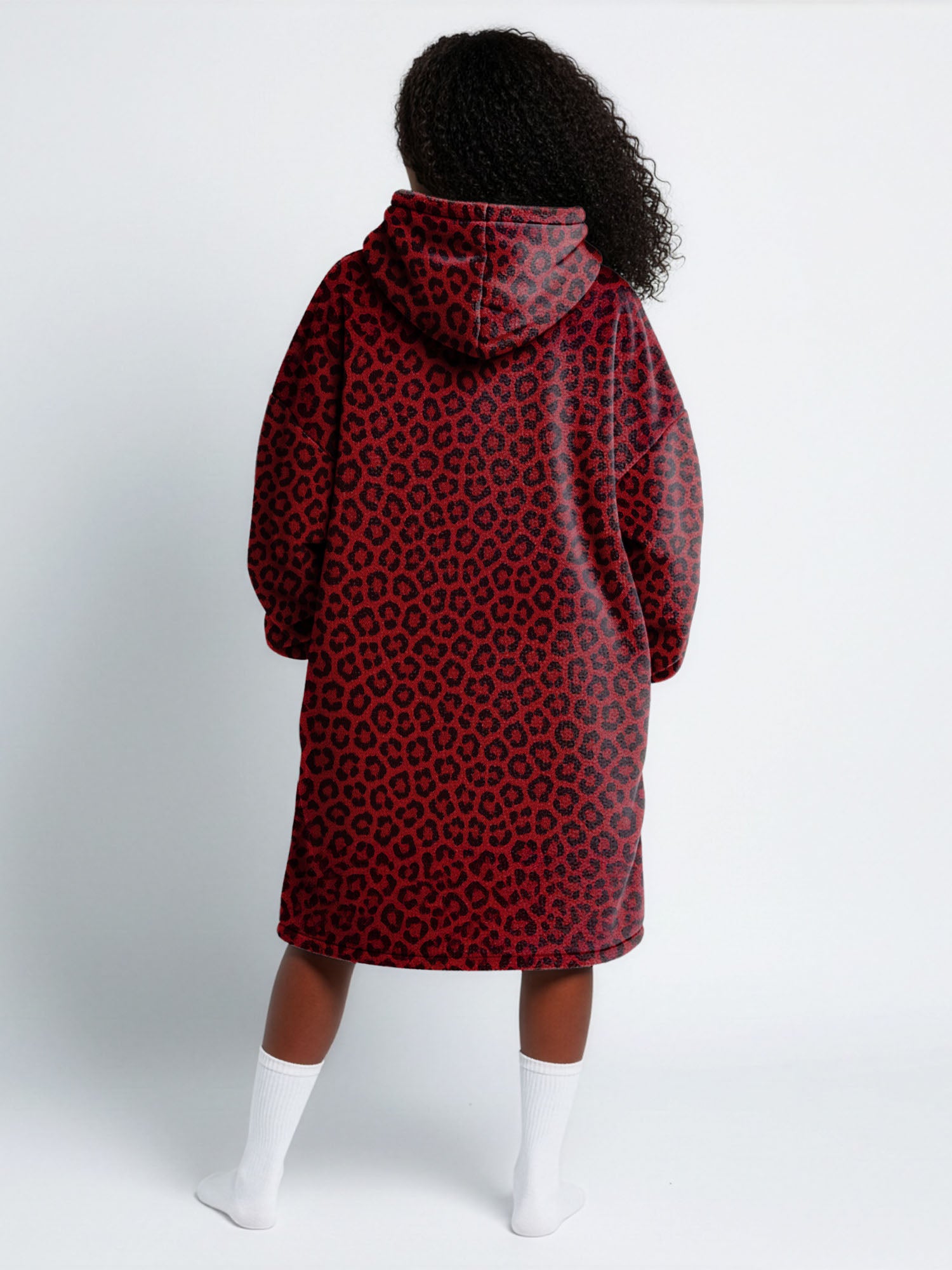 "Imani" Rouge Blanket Hoodie