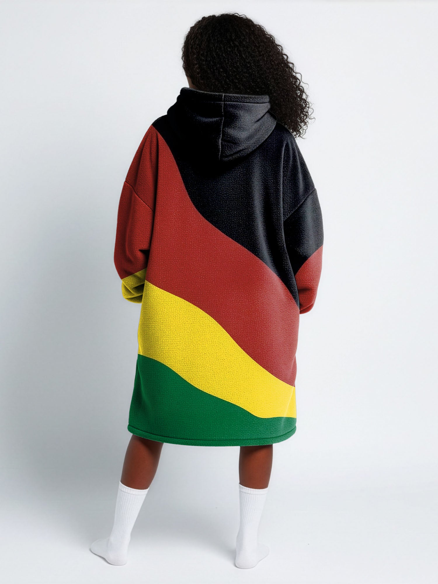 Black History Blanket Hoodie