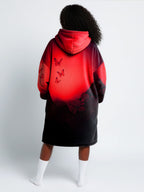 "Selah" Red Blanket Hoodie