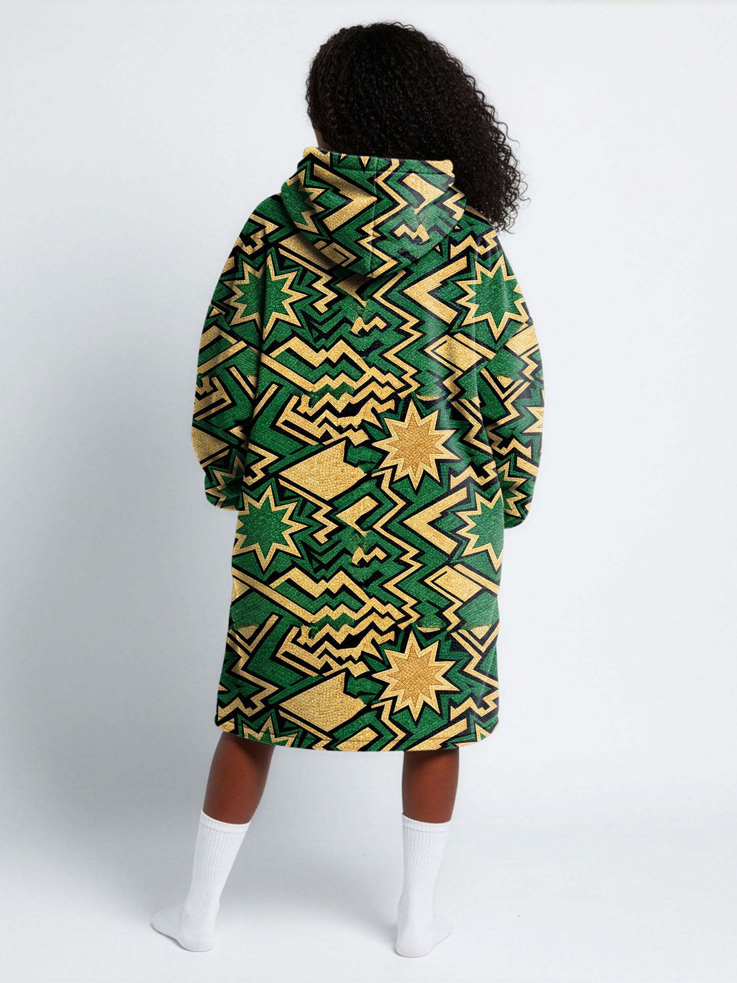 Emerald Sheba Blanket Hoodie