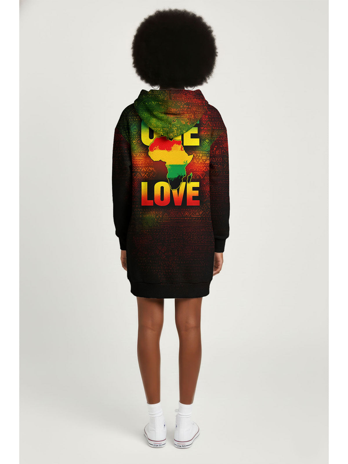 One Love Hoodie Dress