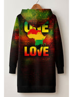 One Love Hoodie Dress