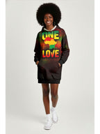 One Love Hoodie Dress