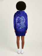 Black Woman Loved Hoodie Dress