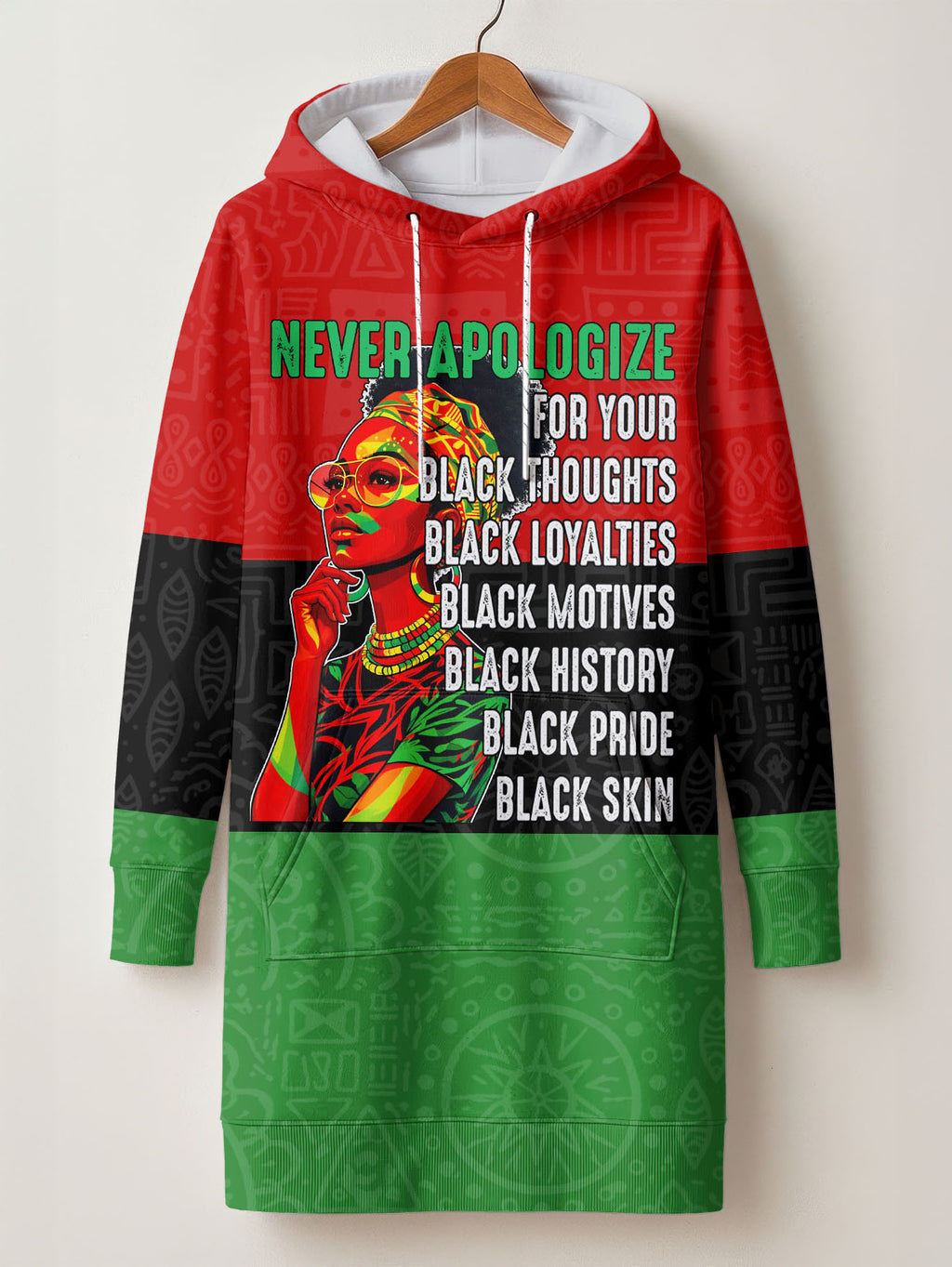Unapologetic Hoodie Dress