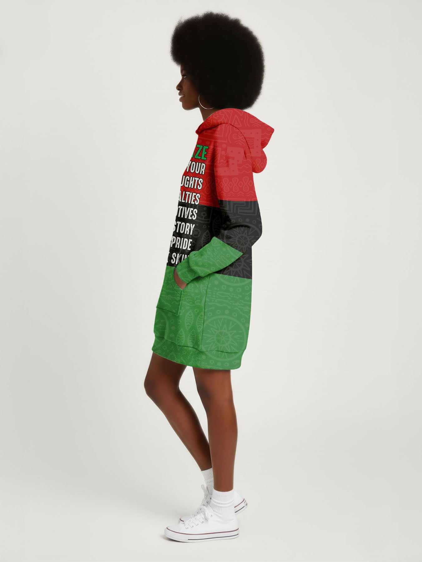 Unapologetic Hoodie Dress