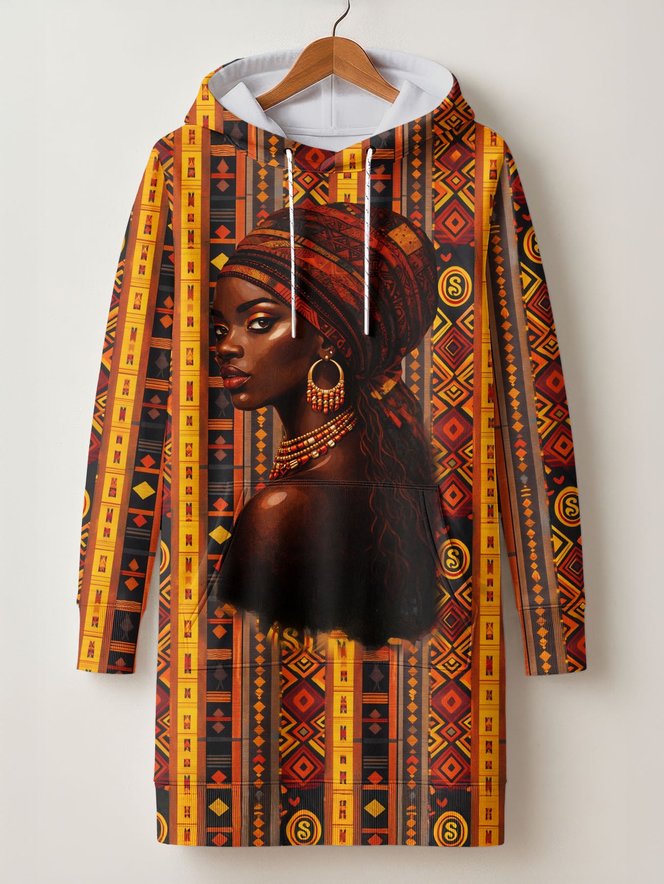 Melanin Radiance Hoodie Dress