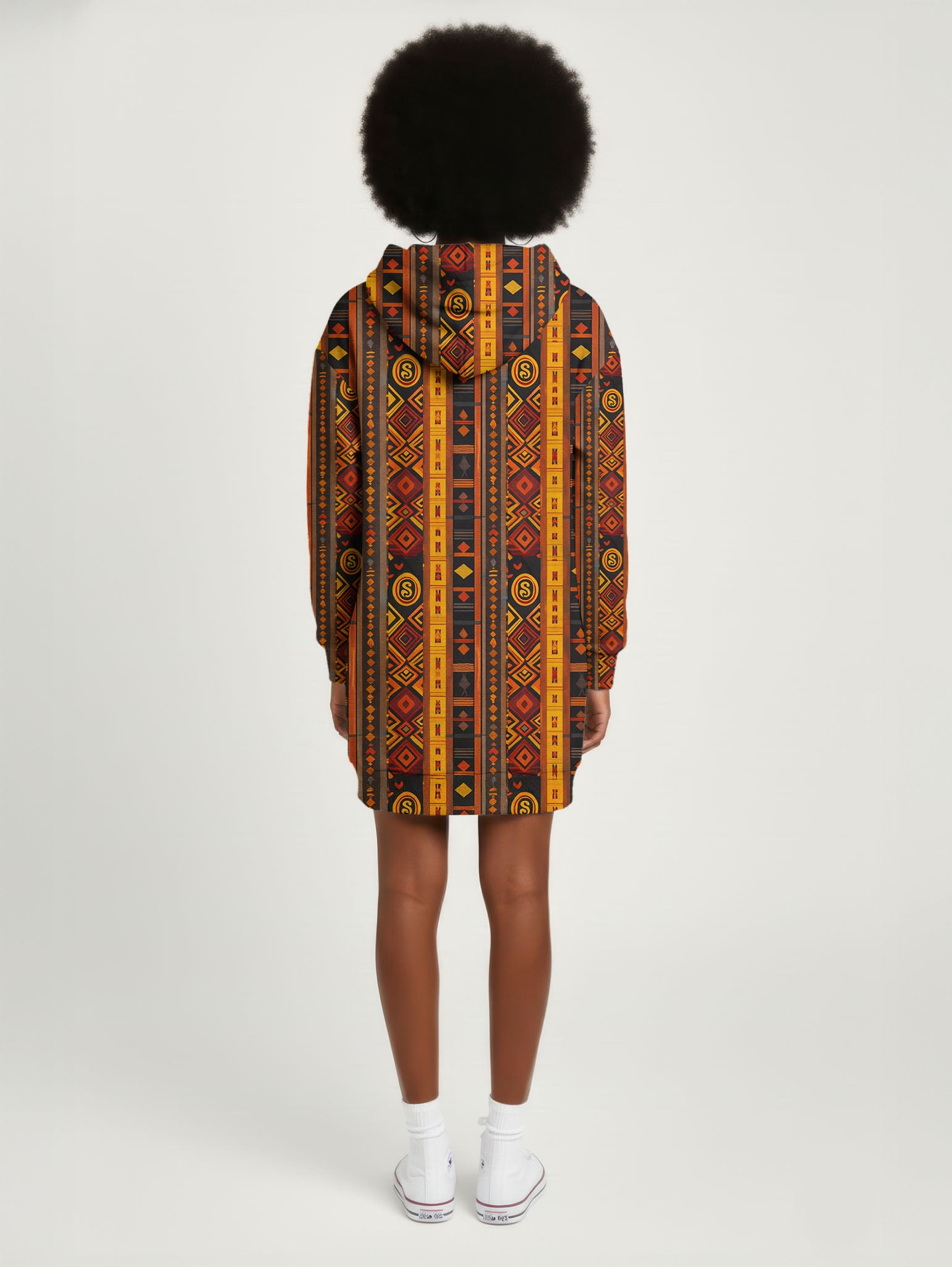 Melanin Radiance Hoodie Dress