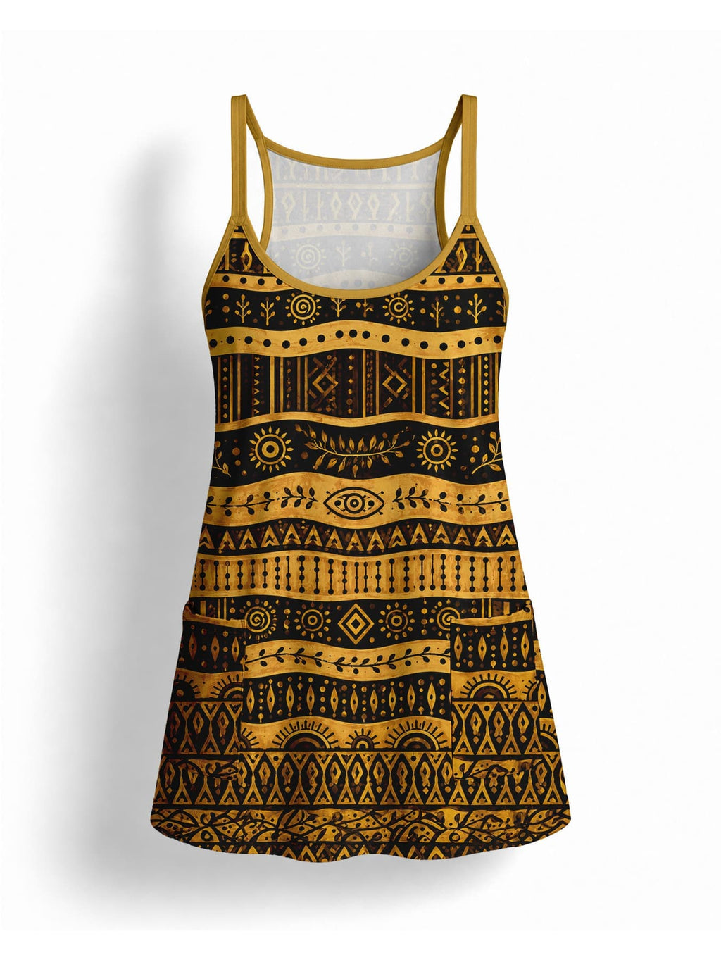 Baraka Built-in Bra Mini Dress