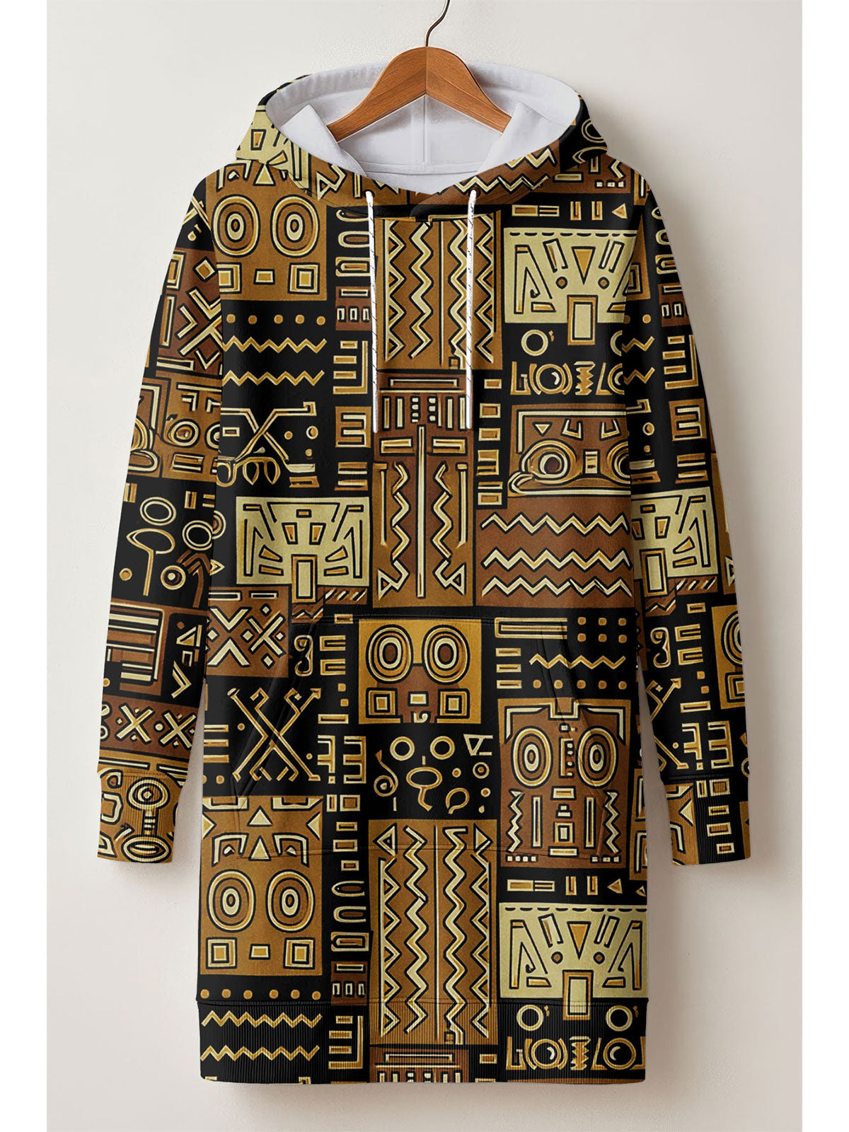 "Sankofa" Hoodie Dress