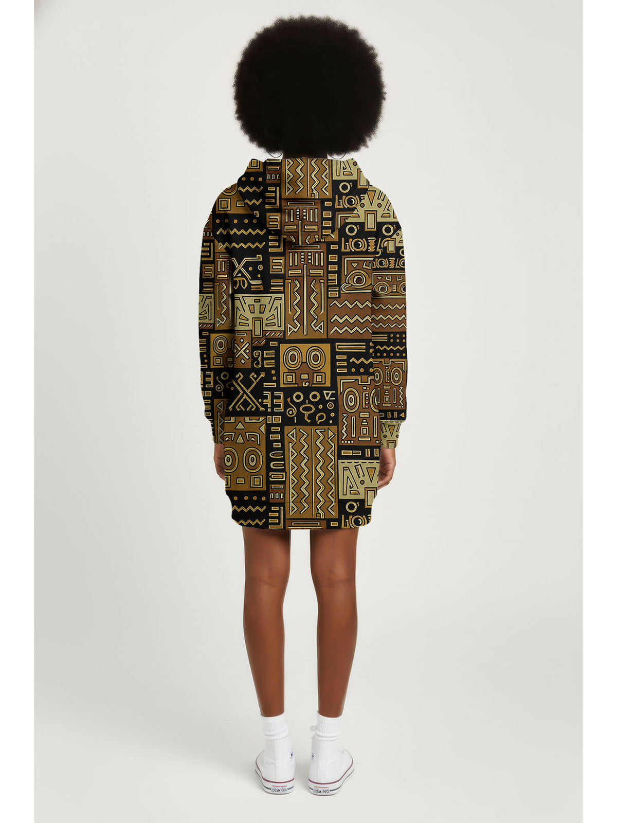 "Sankofa" Hoodie Dress