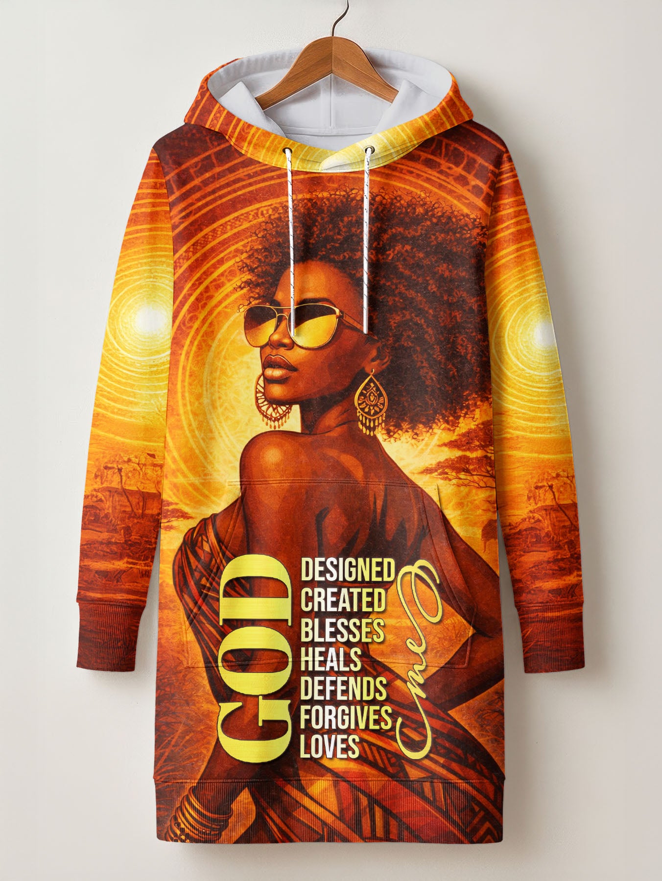 Designed Hoodie Dress & Leggings Deal