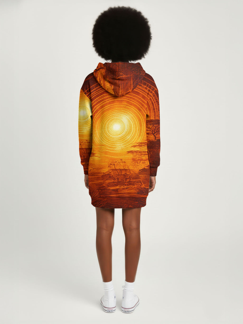 Designed Hoodie Dress