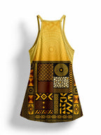 "Manjano" Built-in Bra Mini Dress