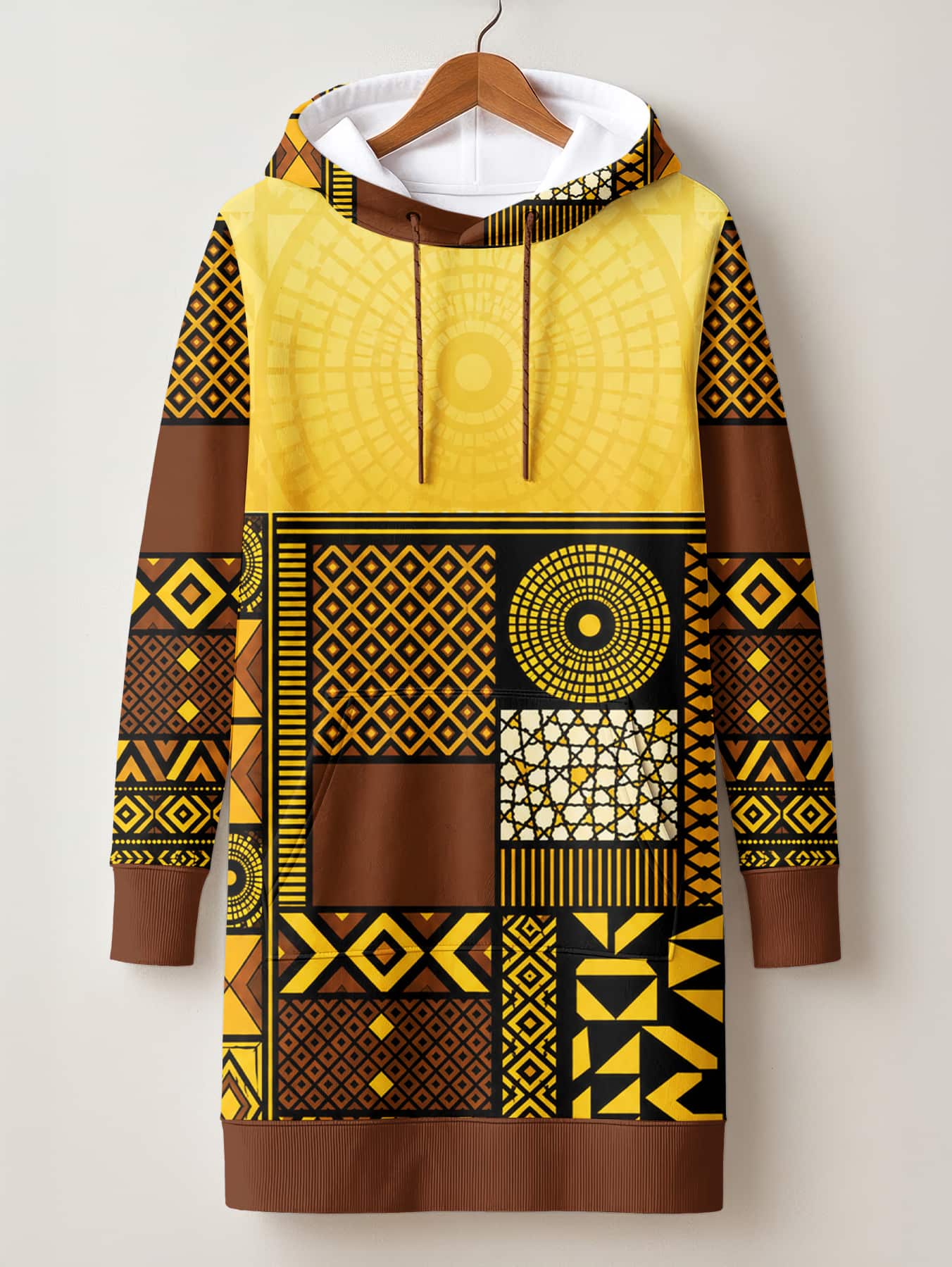"Manjano" Hoodie Dress