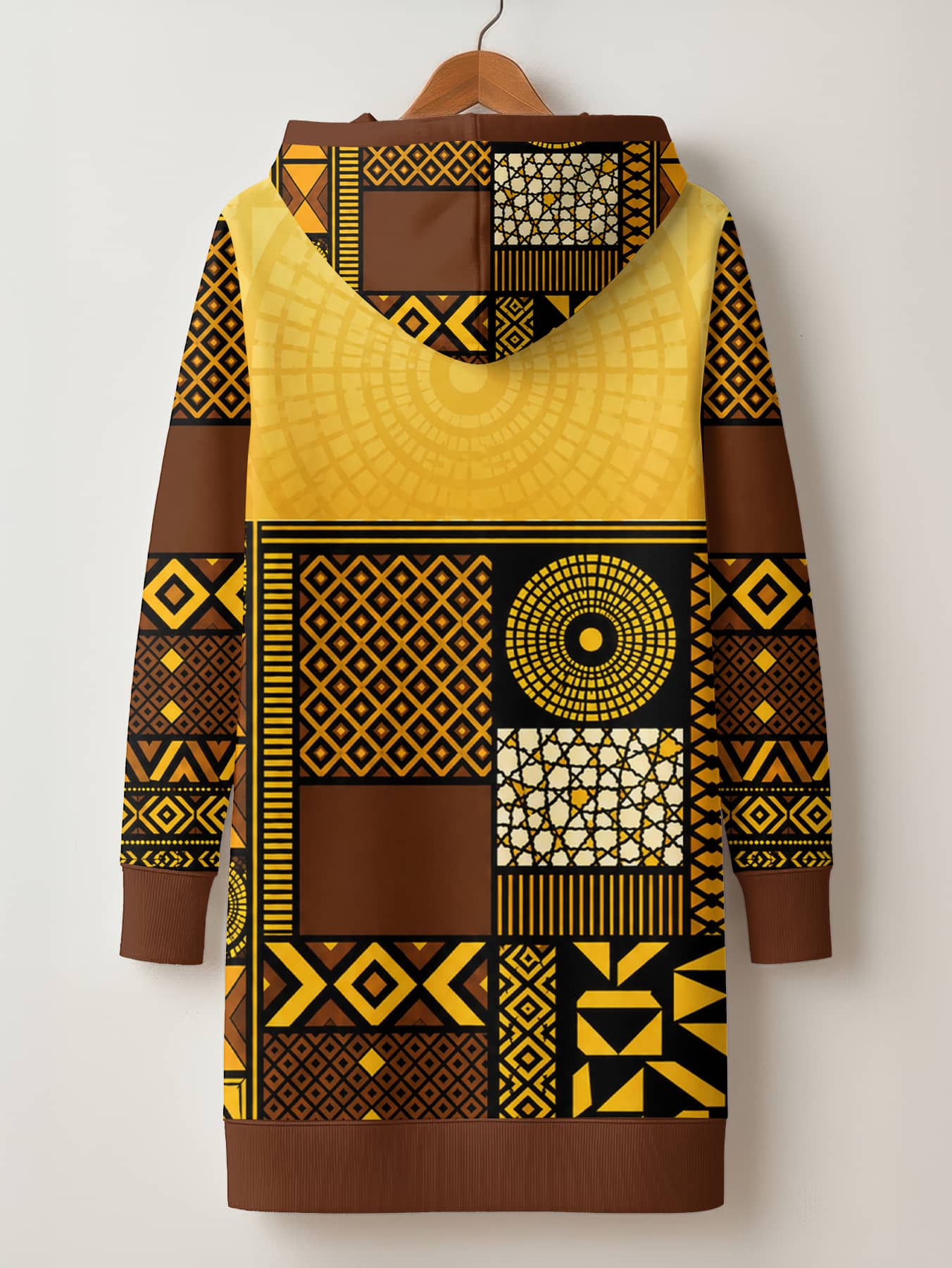"Manjano" Hoodie Dress