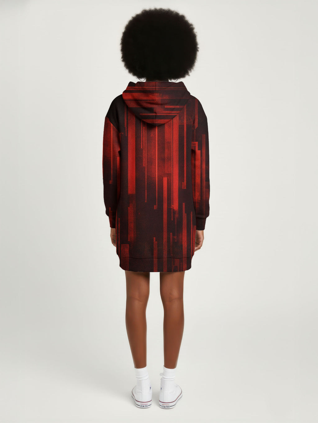 "Asante" Hoodie Dress