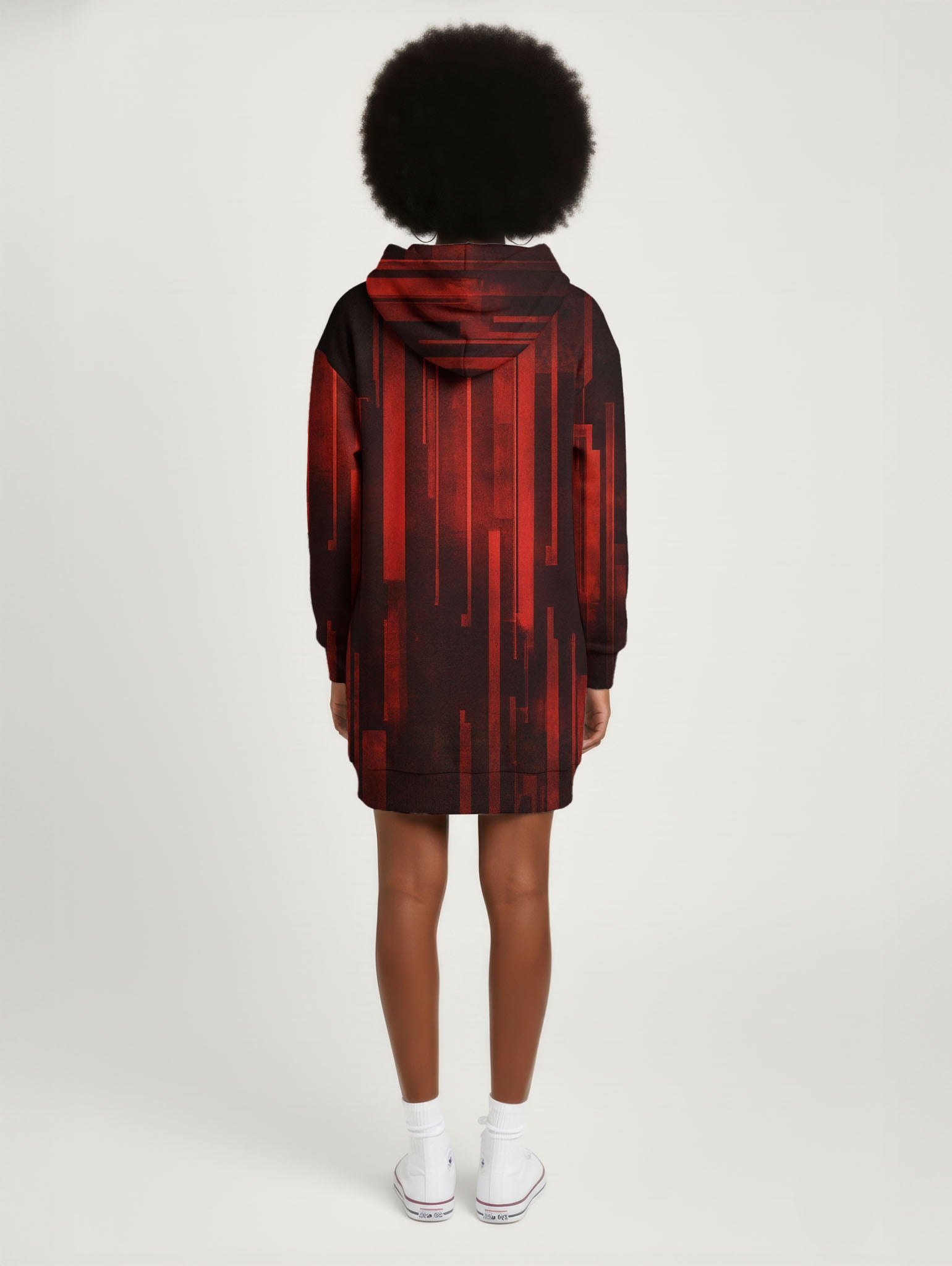 "Asante" Hoodie Dress