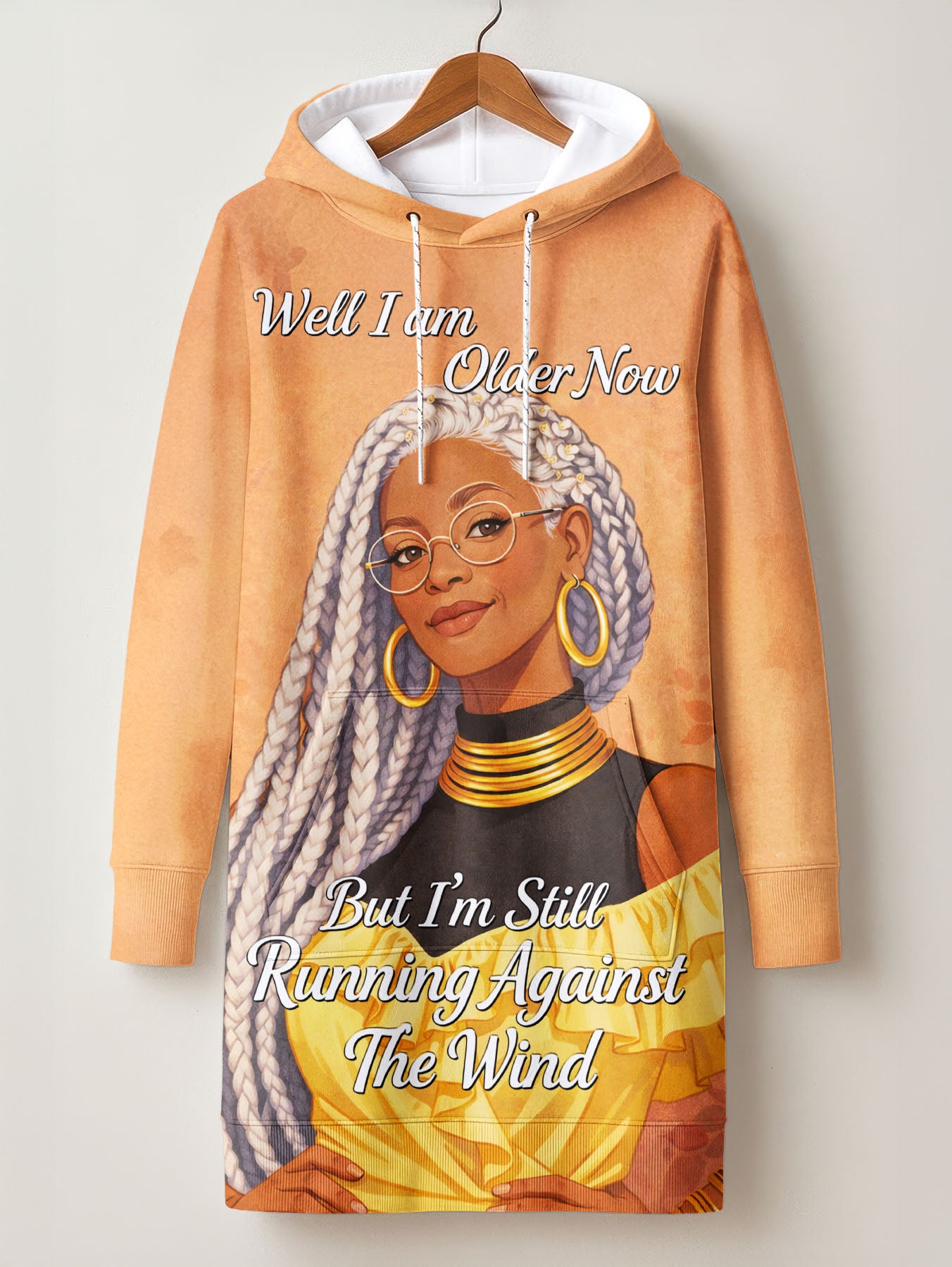 "Shujaa" Hoodie Dress