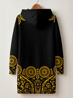 "Mamafo" Hoodie Dress