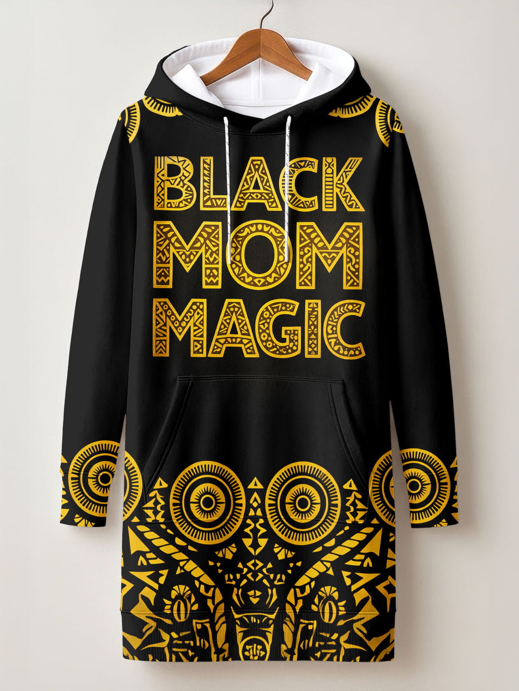 "Mamafo" Hoodie Dress
