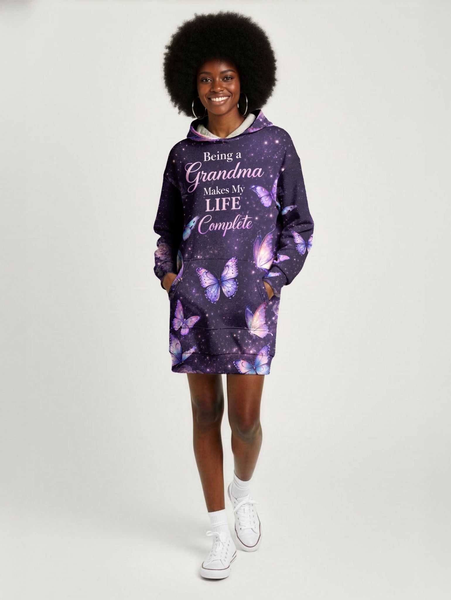 "Nyamekye" Hoodie Dress