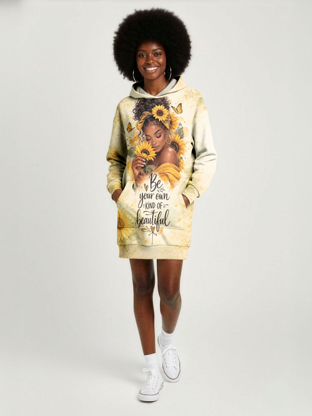 "Jua" Hoodie Dress