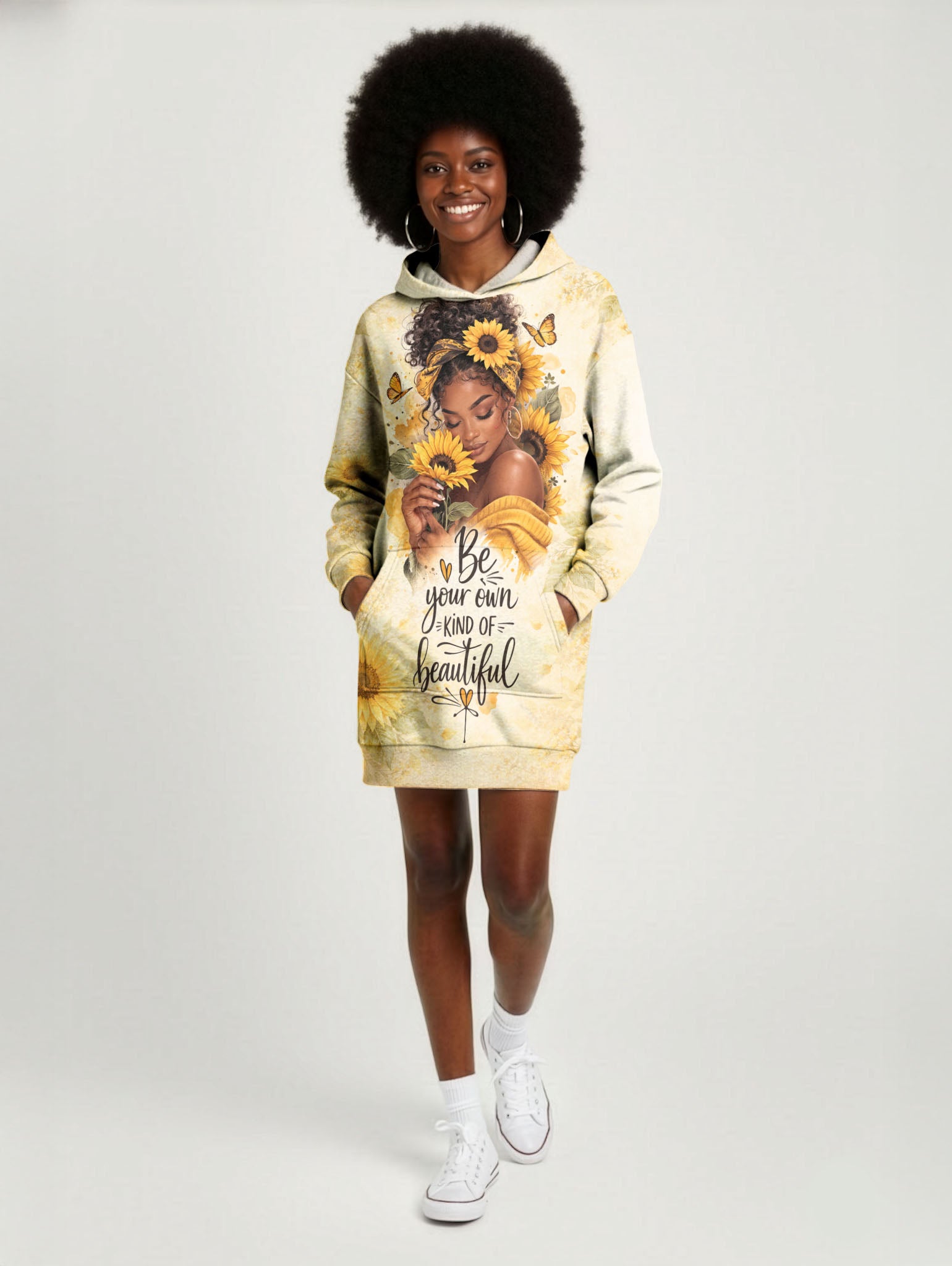 "Jua" Hoodie Dress