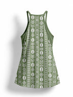 Oshun Verde Built-in Bra Mini Dress
