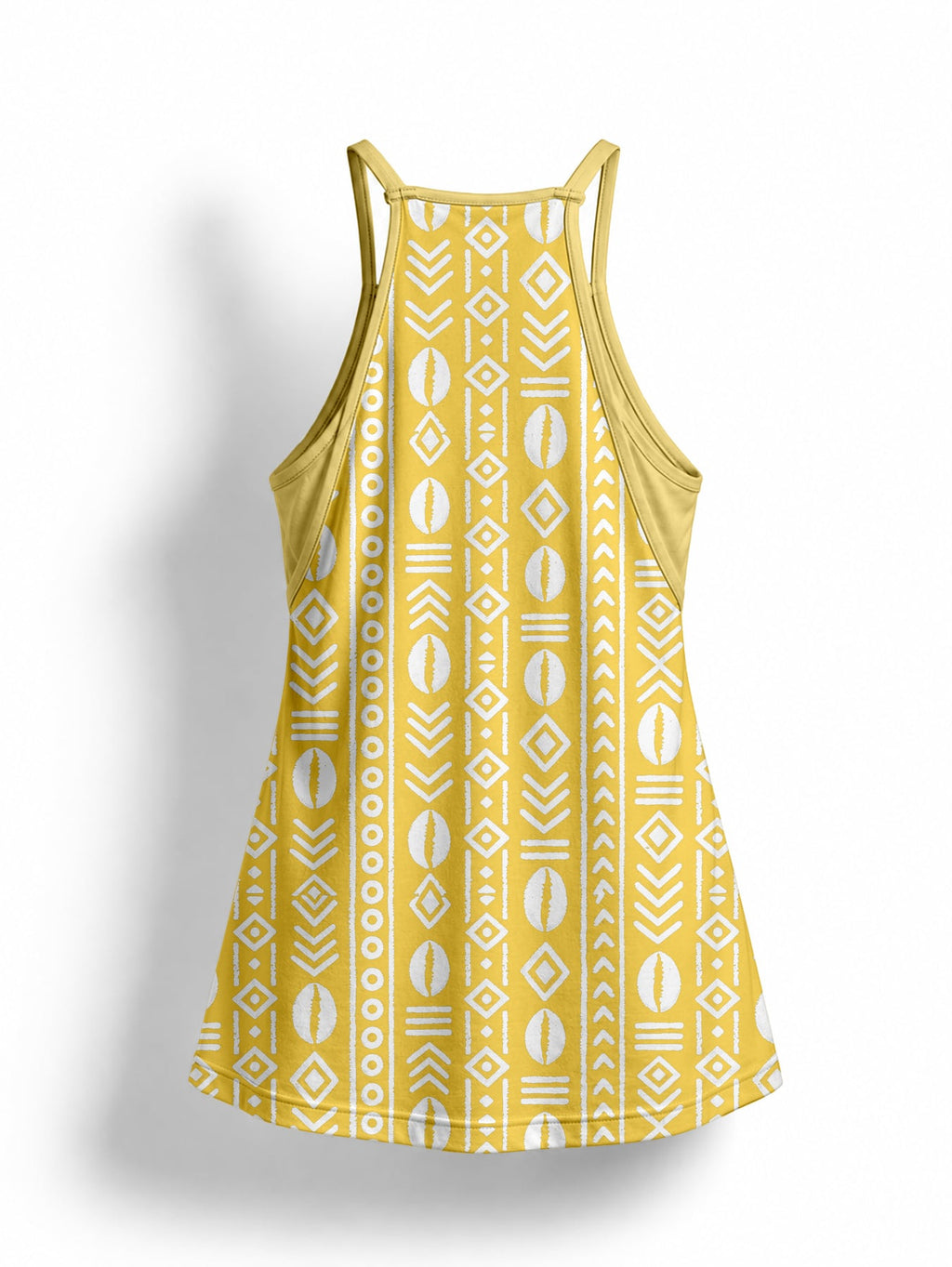 "Oshun Dhahabu" Built-in Bra Mini Dress