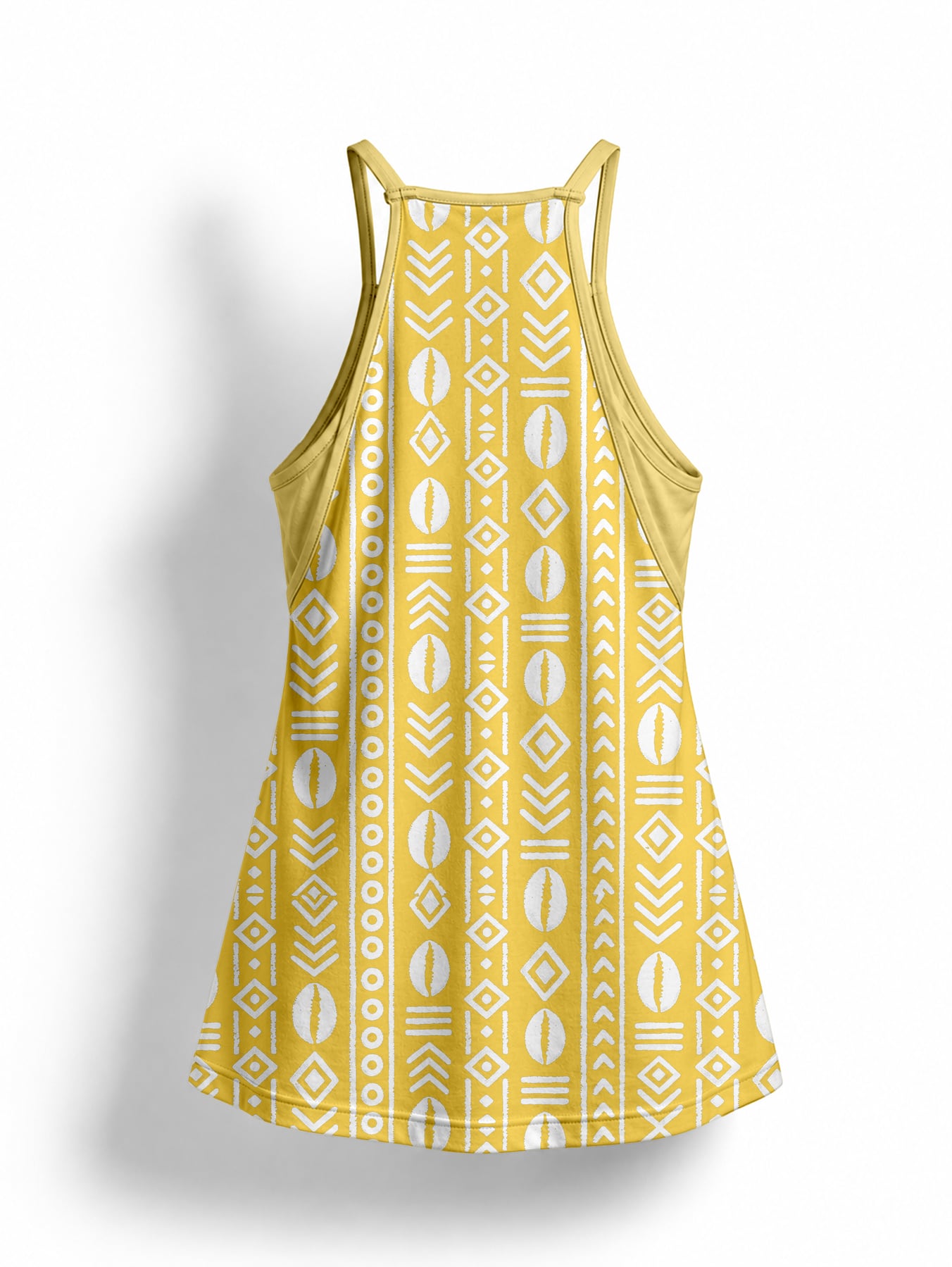 "Oshun Dhahabu" Built-in Bra Mini Dress